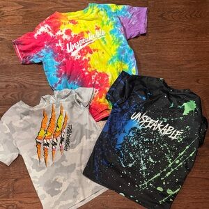 Unspeakable kids t-shirts size medium